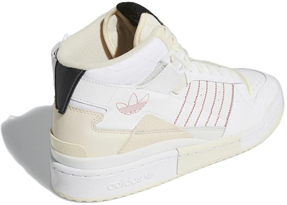 adidas Forum Exhibit Mid 'White Vivid Red' GZ0946 Shop adidas Forum Exhibit Mid 'White Vivid Red' GZ0946