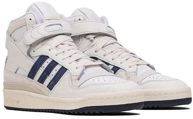 Packer x adidas originals FORUM 84 Hi 學院海軍藍 高幫 休閒耐磨男女同款板鞋 白藍配色 Lookbook Packer x adidas originals FORUM 84 Hi 學院海軍藍 高幫 休閒耐磨男女同款板鞋 白藍配色