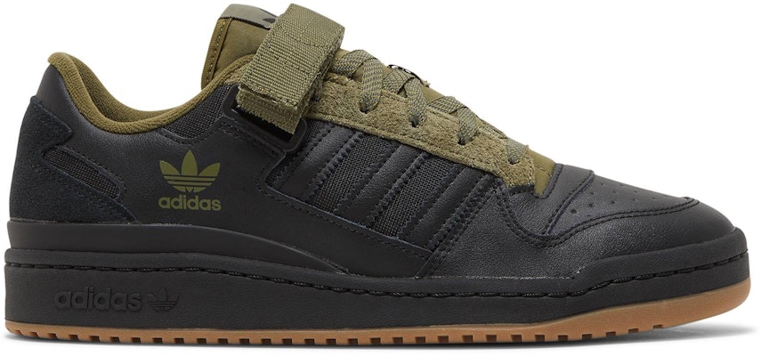adidas Forum Low 'Black Focus Olive' H01928 Buy adidas Forum Low 'Black Focus Olive' H01928