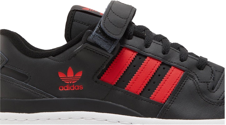adidas Forum Low 'Black Vivid Red' GW1613 Order adidas Forum Low 'Black Vivid Red' GW1613
