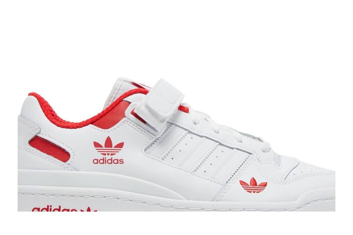 adidas Forum Low 'Cloud White Red' H01674