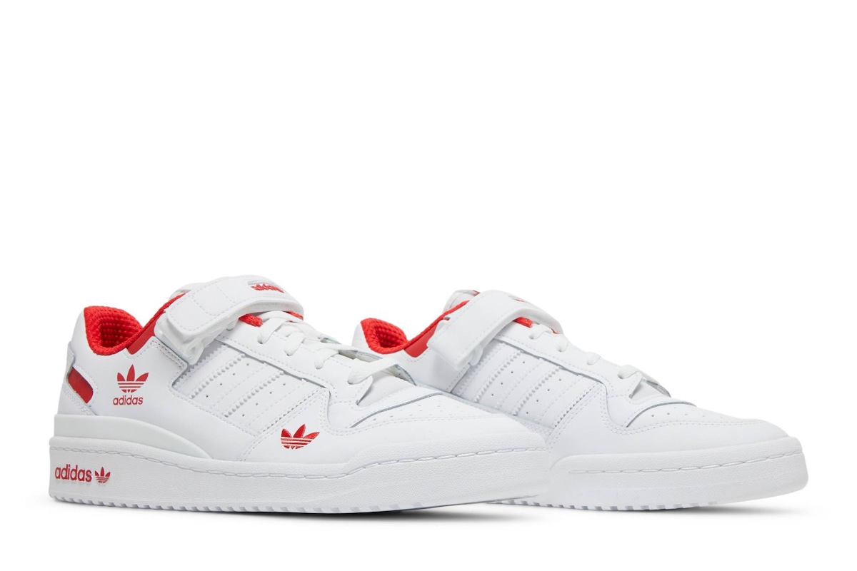 adidas Forum Low 'Cloud White Red' H01674