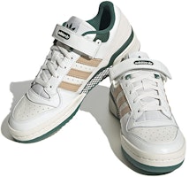 아디다스 포럼 로우 '다크 그린/화이트/매직 베이지' IE4585 Lookbook 아디다스 포럼 로우 '다크 그린/화이트/매직 베이지' IE4585