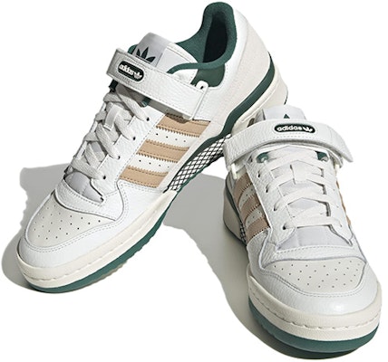 adidas Forum Low 'Dark Green/Core White/Magic Beige' IE4585 Lookbook adidas Forum Low 'Dark Green/Core White/Magic Beige' IE4585