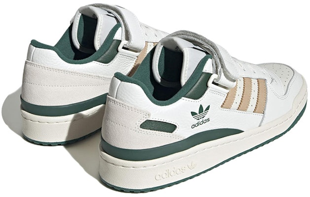adidas Forum Low 'Dark Green/Core White/Magic Beige' IE4585 Shop adidas Forum Low 'Dark Green/Core White/Magic Beige' IE4585