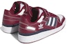 Shop adidas Forum Low 'Team Collegiate Burgundy Navy' dalam warna Burgundy Navy. H03811