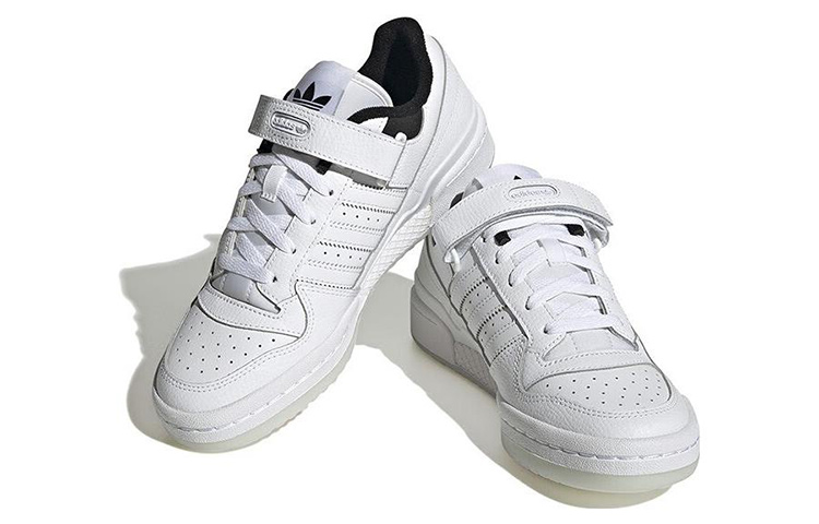 Lookbook adidas Forum Low 'Putih Hitam Merah Muda' HQ1932