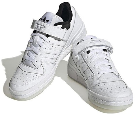 adidas Forum Low 'Putih Hitam Merah Muda' HQ1932 Lookbook adidas Forum Low 'Putih Hitam Merah Muda' HQ1932