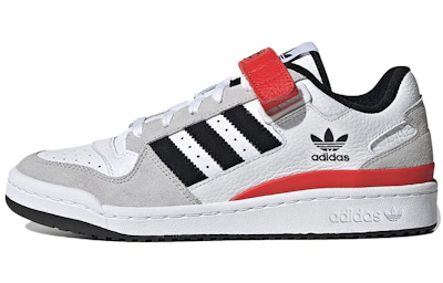 adidas Forum Low 'White Black Red' GY3249