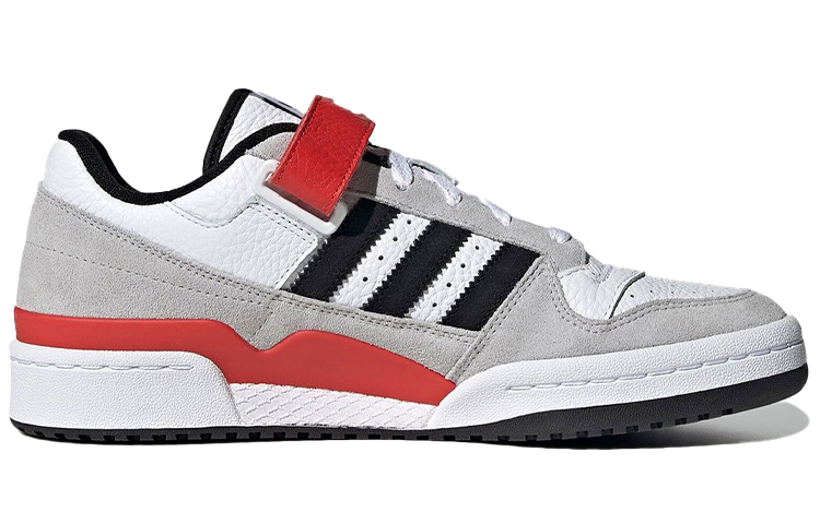 adidas Forum Low 'White Black Red' 圖 2