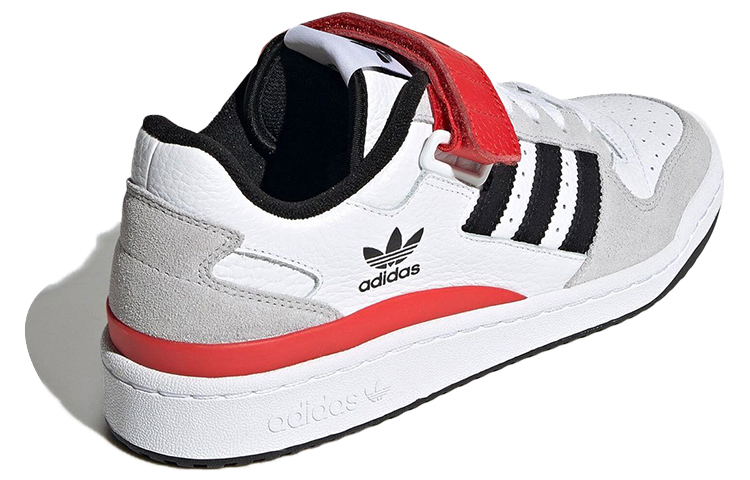 adidas Forum Low 'White Black Red' 圖 4