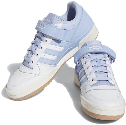 adidas Forum Low 'Putih Biru Fajar' GY0003 Lookbook adidas Forum Low 'Putih Biru Fajar' GY0003