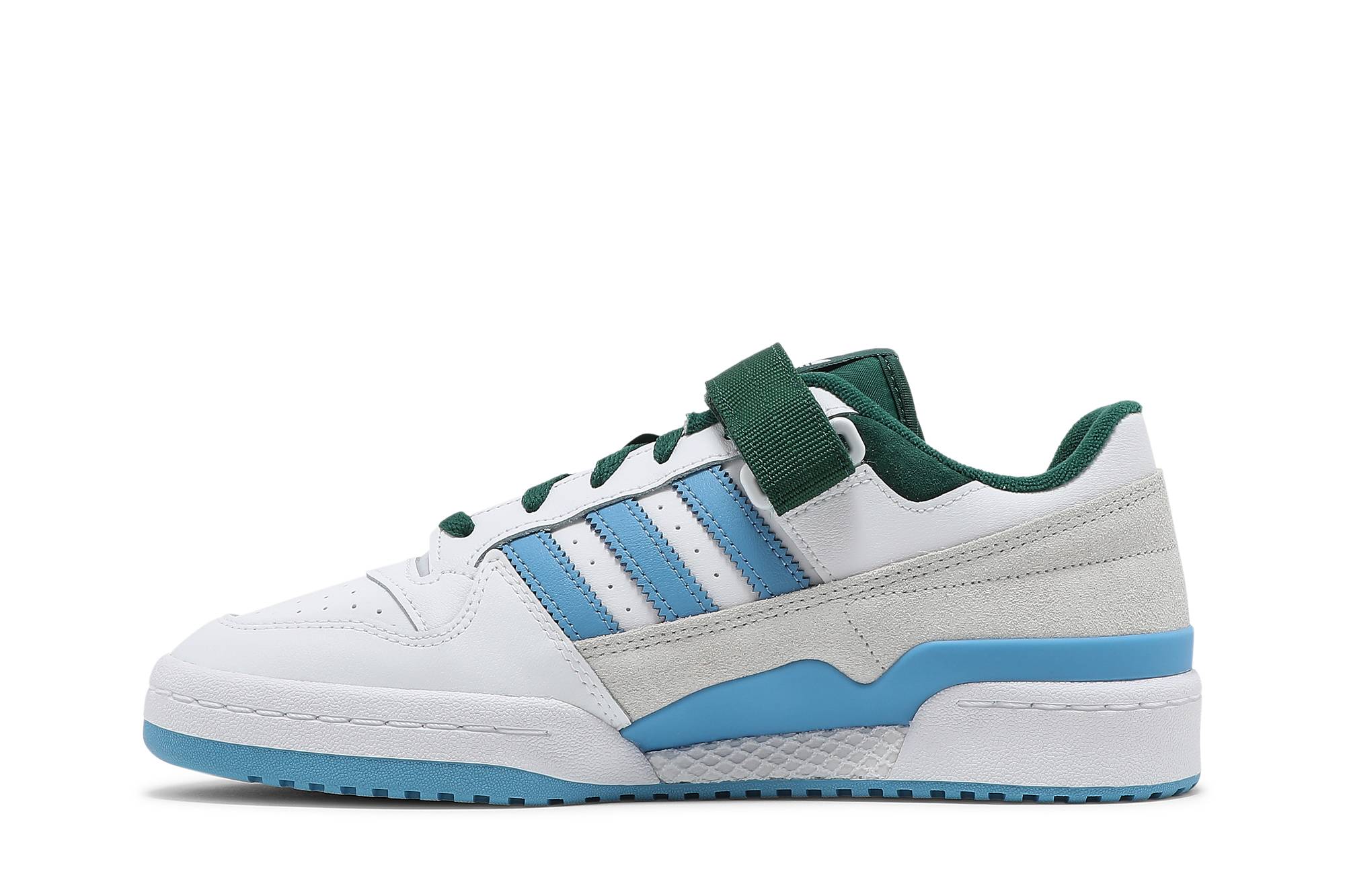 Lookbook adidas Forum Low 'Blanco Azul Verde' FY6816