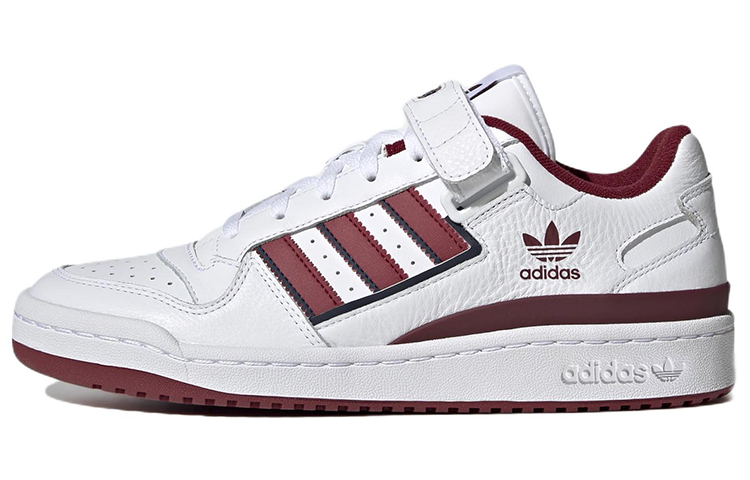 Buy 아디다스 포럼 로우 '화이트 컬리지 버건디' GV6735