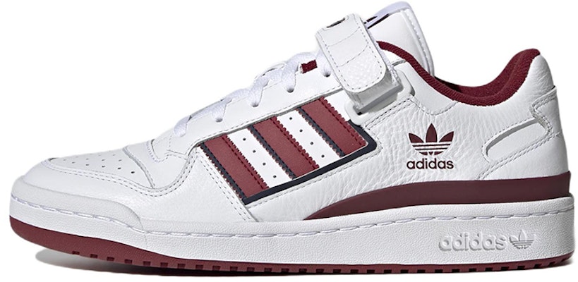 아디다스 포럼 로우 '화이트 컬리지 버건디' GV6735 Buy 아디다스 포럼 로우 '화이트 컬리지 버건디' GV6735