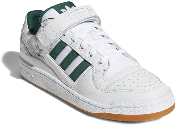아디다스 포럼 로우 '화이트 그린 검' AQ1261 Lookbook 아디다스 포럼 로우 '화이트 그린 검' AQ1261