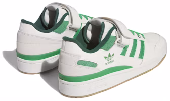 Lookbook adidas originals FORUM 減震耐磨 低筒 板鞋 男款 白綠