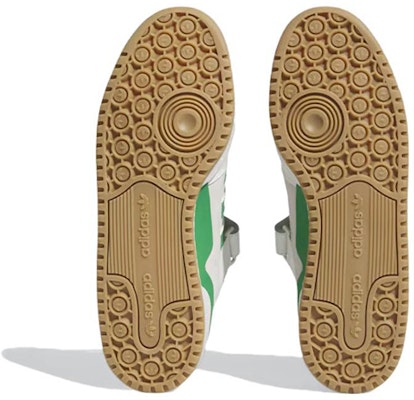 adidas Forum Low 'Blanco Verde Goma' IE7175 Details for adidas Forum Low 'Blanco Verde Goma' IE7175