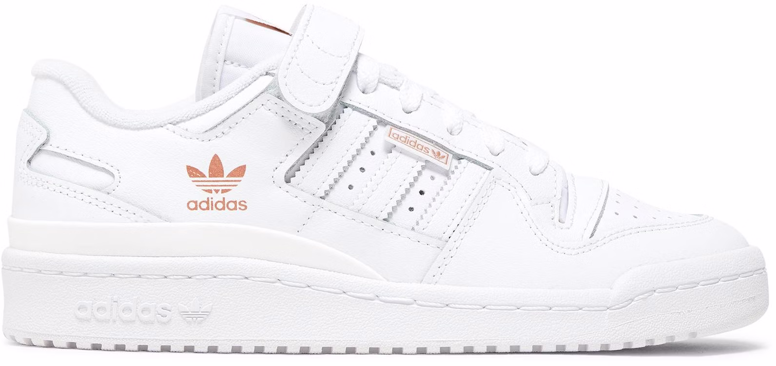 Rose gold and white adidas Clearance