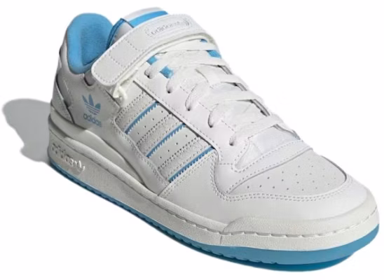 아디다스 포럼 로우 '화이트 세미 블루 버스트' IG3785 Lookbook 아디다스 포럼 로우 '화이트 세미 블루 버스트' IG3785