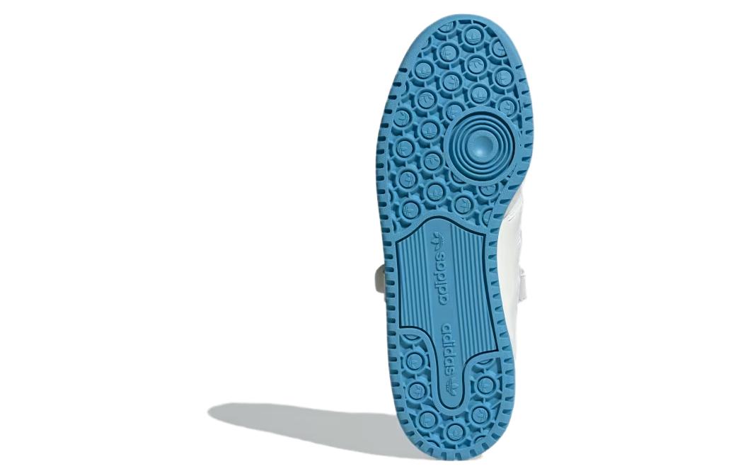 Details for 아디다스 포럼 로우 '화이트 세미 블루 버스트' IG3785