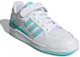 Lookbook adidas originals FORUM Low 休閒 耐磨輕便 低筒 滑板鞋 男女款 白藍