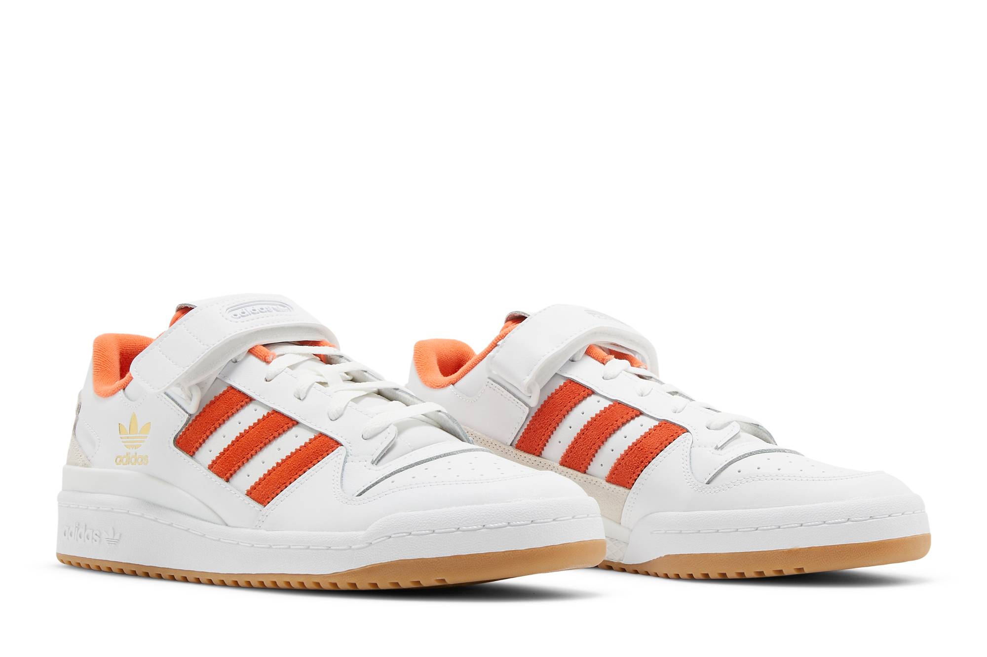 Cheap フォーラムLOW 白×トゥルーオレンジ GY2647