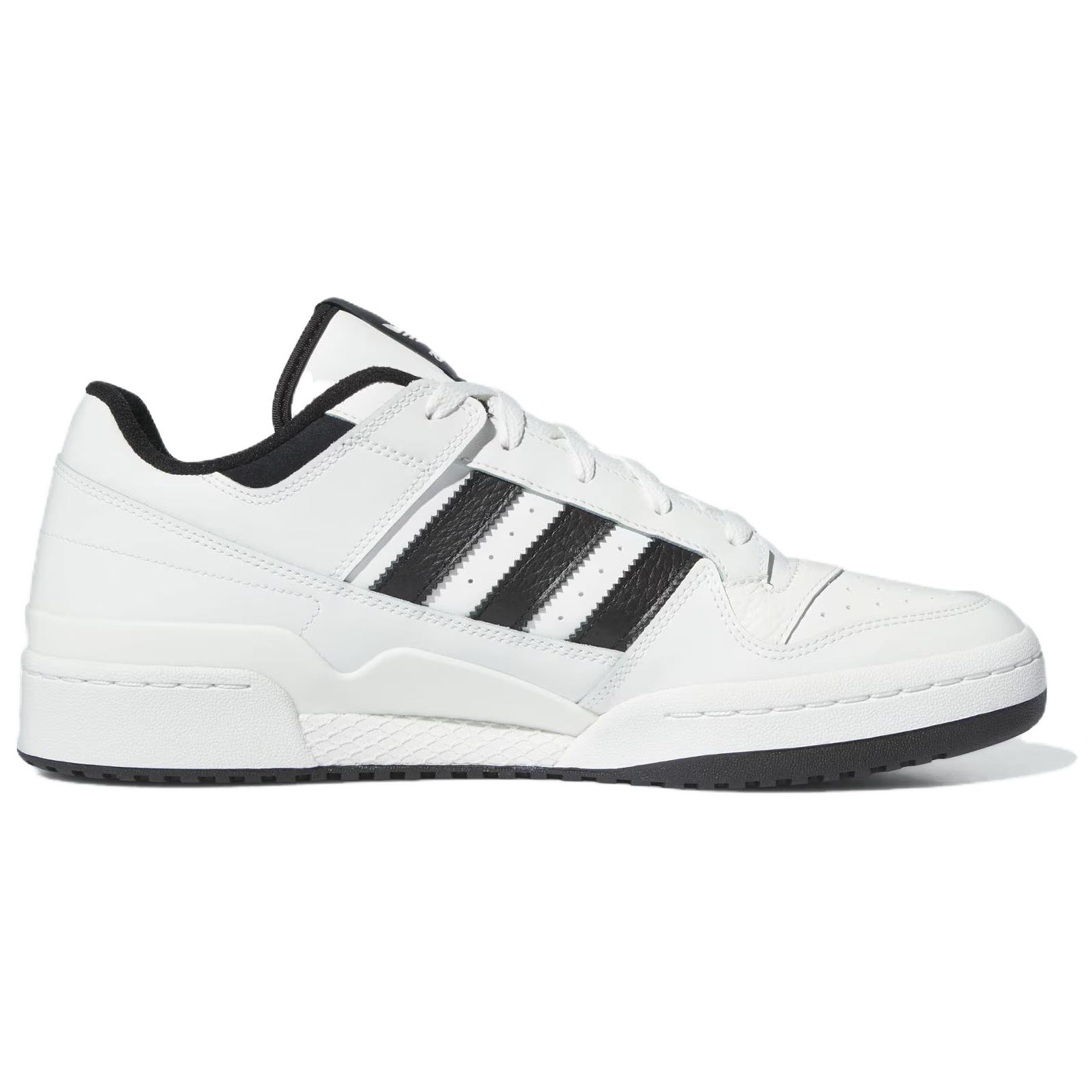 Lookbook adidas originals FORUM系列 Low Cl 舒適 防滑耐磨 低筒 板鞋 男女同款 白黑