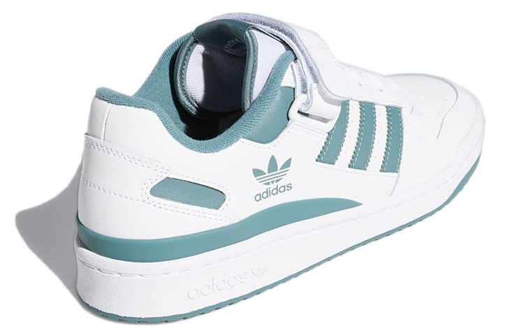 Shop アディダス フォーラム ロー "ヘイジーエメラルド" FY7758