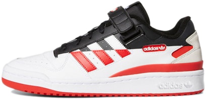 adidas Forum Low Premium 'Split - Black Vivid Red' FY4974 adidas Forum Low Premium 'Split - Black Vivid Red' FY4974