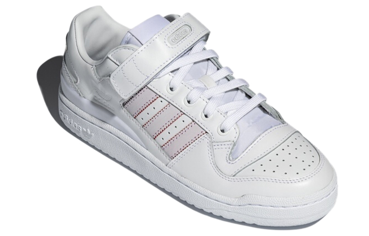 Lookbook 아디다스 포럼 로우 '클라우드 화이트 핑크' FY5242