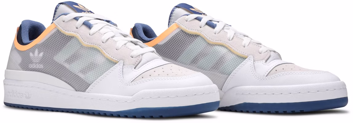 フォーラム ロー TT "ホワイト/クルーブルー" FY4967 Cheap フォーラム ロー TT "ホワイト/クルーブルー" FY4967