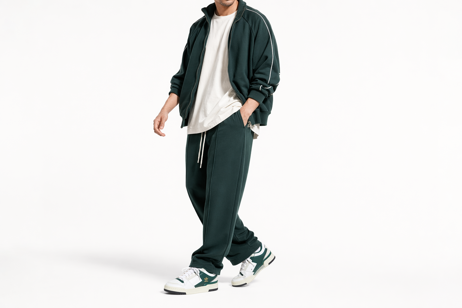 Order adidas Forum Luxe Low ''Bianco Verde Collegiale'' GW2011