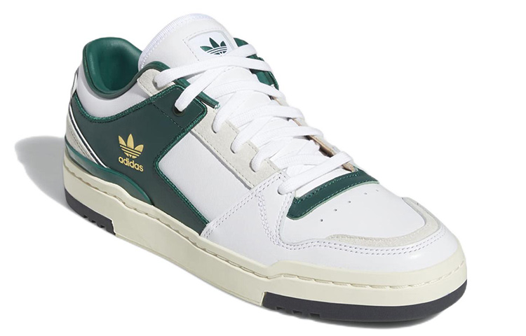 Shop adidas Forum Luxe Low ''Bianco Verde Collegiale'' GW2011