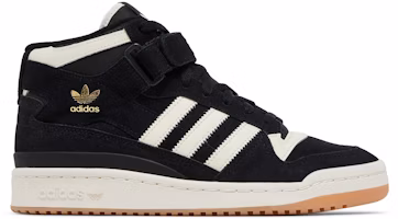 adidas Forum Mid 'Black Cream Gum' FZ6252 adidas Forum Mid 'Black Cream Gum' FZ6252
