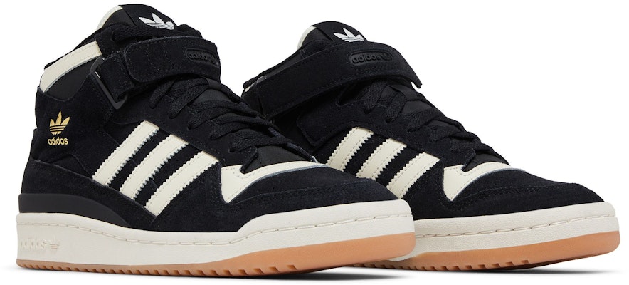 adidas Forum Mid 'Hitam Krim Getah' FZ6252 Cheap adidas Forum Mid 'Hitam Krim Getah' FZ6252