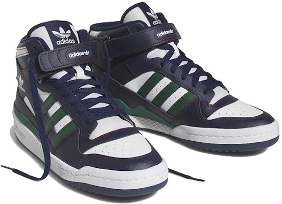adidas Forum Mid 'Collegiate Navy Green' H03810 Lookbook adidas Forum Mid 'Collegiate Navy Green' H03810