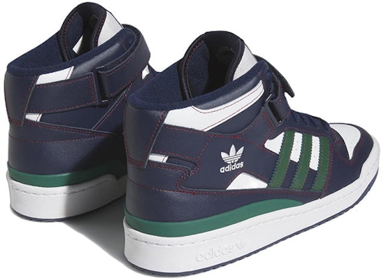 adidas Forum Mid 'Collegiate Navy Green' H03810 Shop adidas Forum Mid 'Collegiate Navy Green' H03810