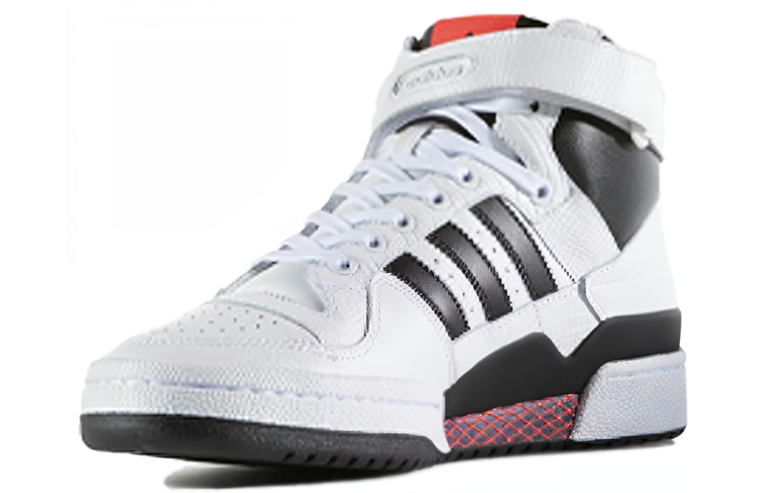 Lookbook adidas Forum Mid 'Putih Hitam' BY4375