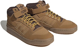 adidas Forum Mid 'Mesa Gum' Lelaki Wanita Sneakers GX7079 Lookbook adidas Forum Mid 'Mesa Gum' Lelaki Wanita Sneakers GX7079