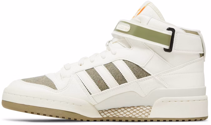 adidas Forum Mid 'Off White Orbit Green' GZ6337 Lookbook adidas Forum Mid 'Off White Orbit Green' GZ6337