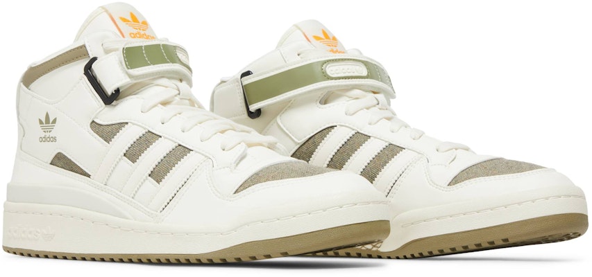 adidas Forum Mid 'Off White Orbit Green' GZ6337 Cheap adidas Forum Mid 'Off White Orbit Green' GZ6337