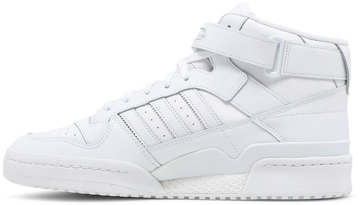 adidas Forum Mid 'Putih Triple' FY4975 Lookbook adidas Forum Mid 'Putih Triple' FY4975