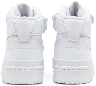 阿迪达斯 Forum 中帮全白配色 FY4975 Details for 阿迪达斯 Forum 中帮全白配色 FY4975