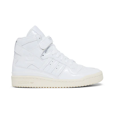 (W) adidas Forum Mid 'Triple White Patent Leather'