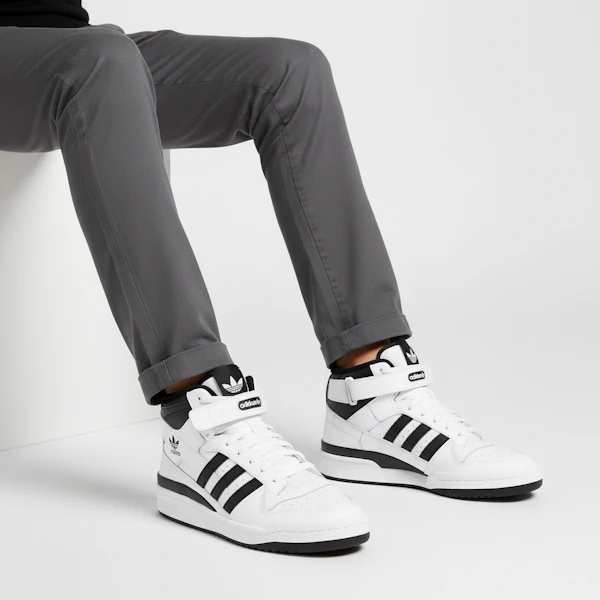adidas Forum Mid ''Weiß Schwarz'' FY7939 Order adidas Forum Mid ''Weiß Schwarz'' FY7939