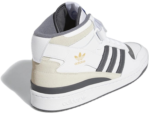 adidas Forum Mid 'Blanco Gris' GW4371 Shop adidas Forum Mid 'Blanco Gris' GW4371
