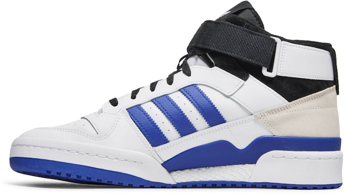 adidas Forum Mid 'White Royal Blue' FY6796 Lookbook adidas Forum Mid 'White Royal Blue' FY6796