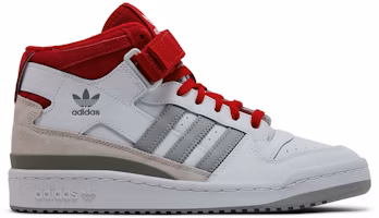 adidas Forum Mid 'White Scarlet' FY6819 adidas Forum Mid 'White Scarlet' FY6819