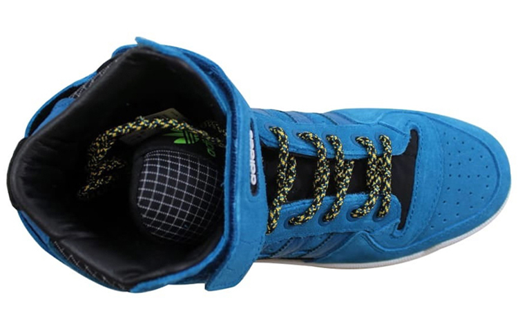 Lookbook 아디다스 포럼 미드 리파인드 '블루' (Adidas Forum Mid Refined 'Blue') F37835